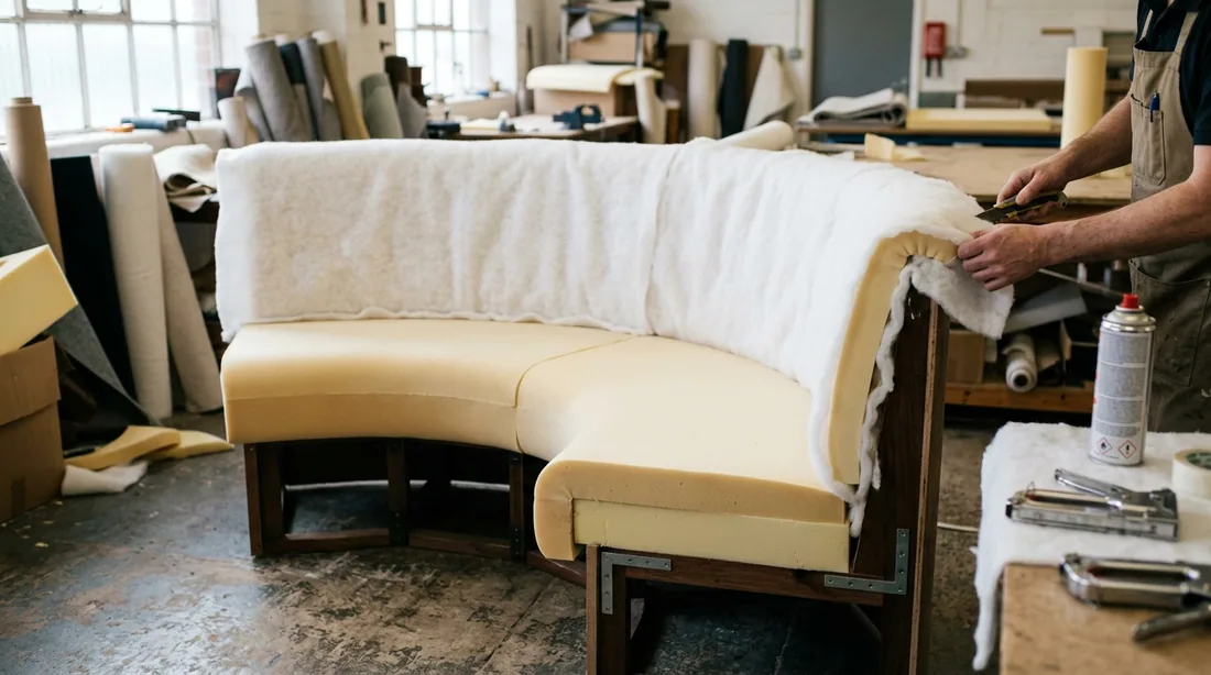 High-density polyurethane cut to the original profile and wrapped in dacron — Knoxville, TN